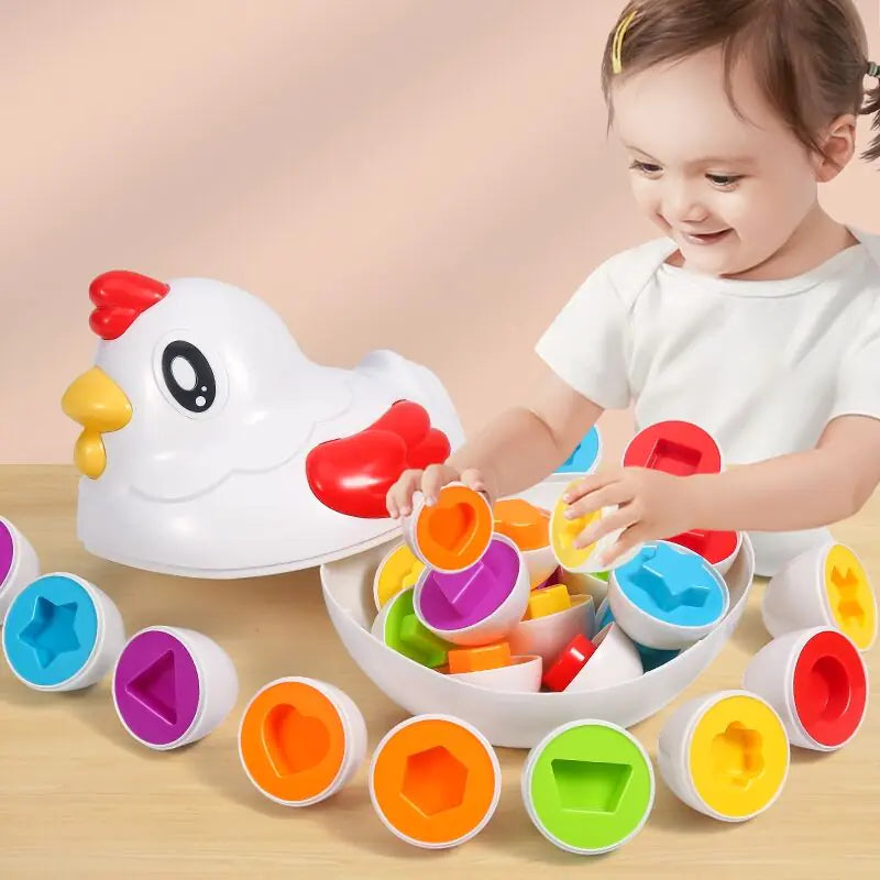 Baby Educational Smart Eggs Toy - Daileylife