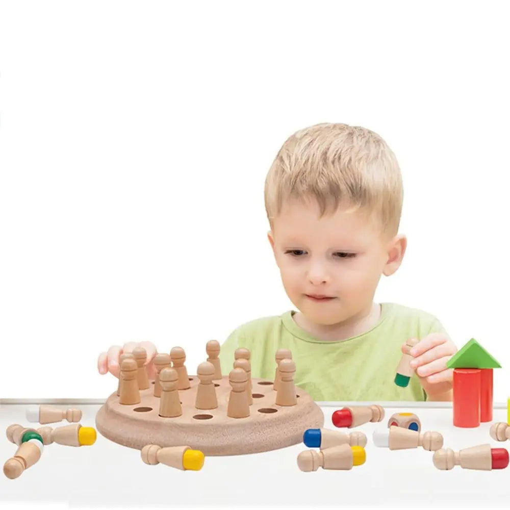 Memory Match Stick Chess Game - Daileylife