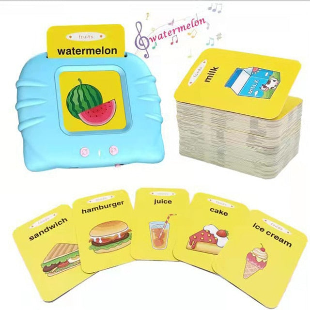 Language Game Talking Flash Cards Toy - Daileylife