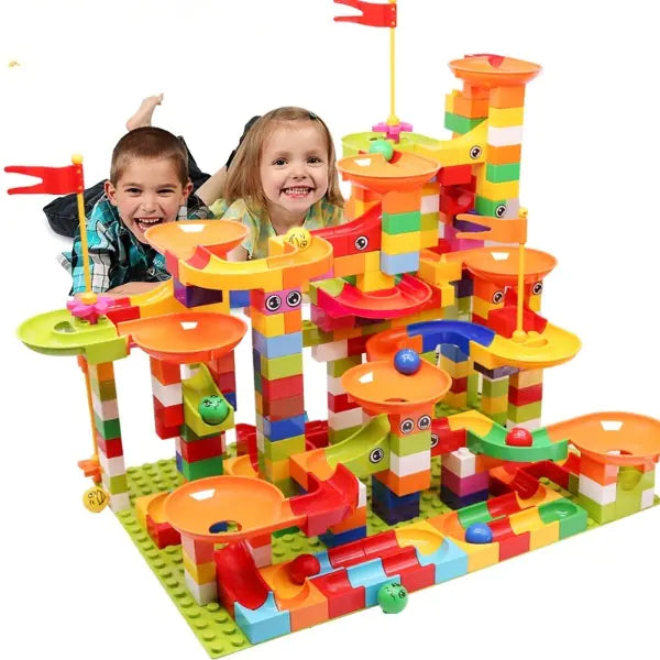 Marble Race Run Block Toys - Daileylife