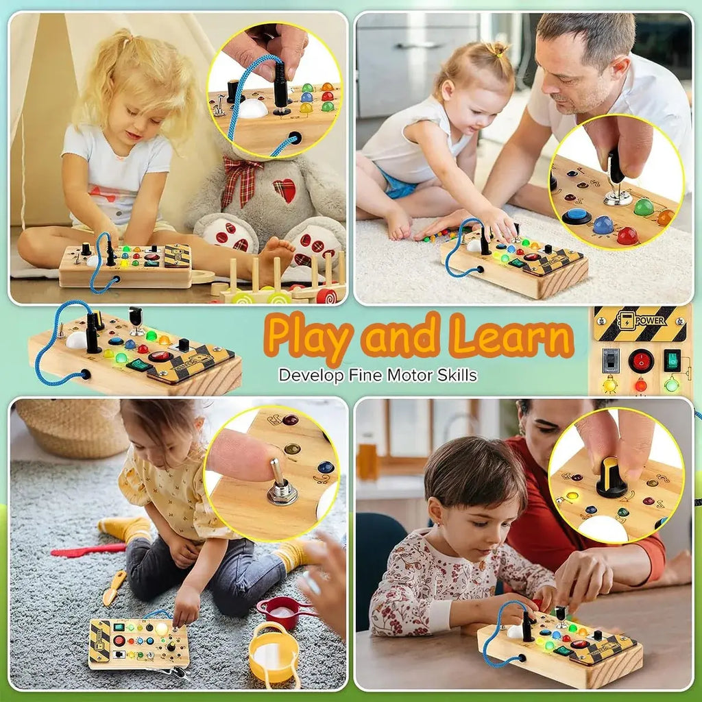 Busy Board Sensory Toy - Daileylife