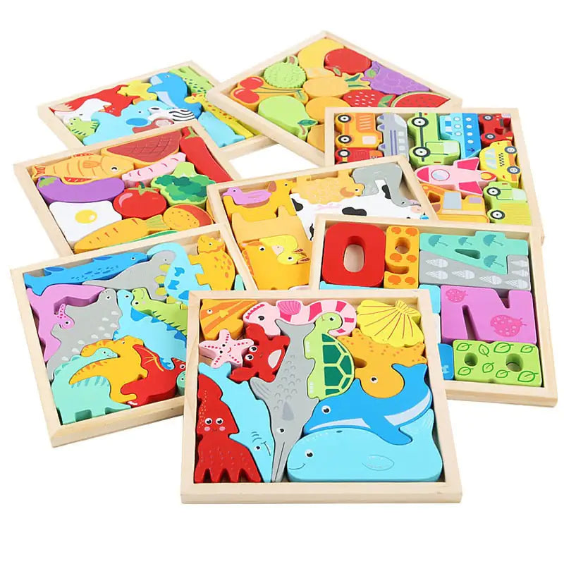 3D Wooden Puzzle - Daileylife