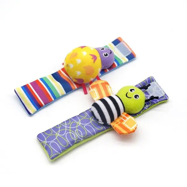 Baby Tiny Toes Rattle Sock Set - Daileylife