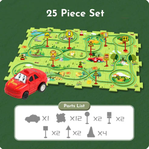 Kids Car Track Set - Daileylife