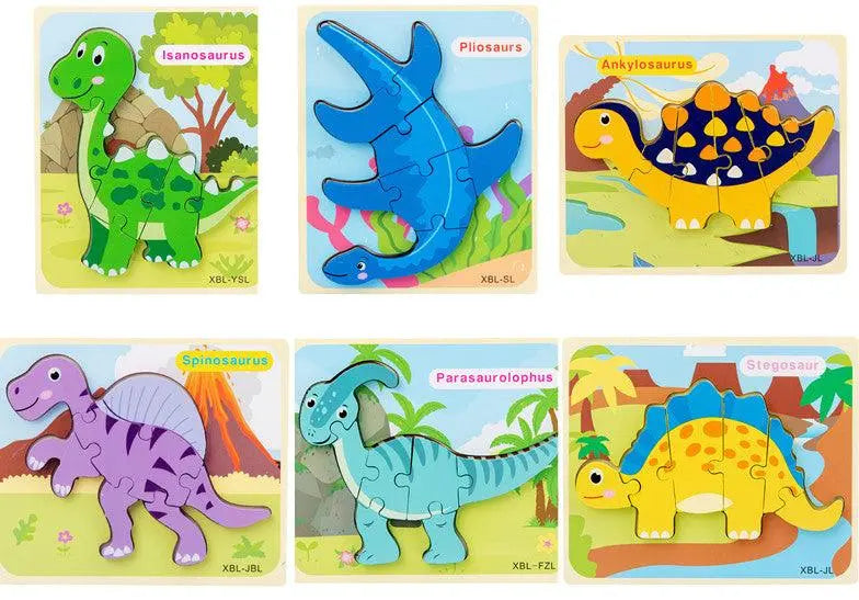 Wooden 3D Montessori Jigsaw Puzzle - Daileylife