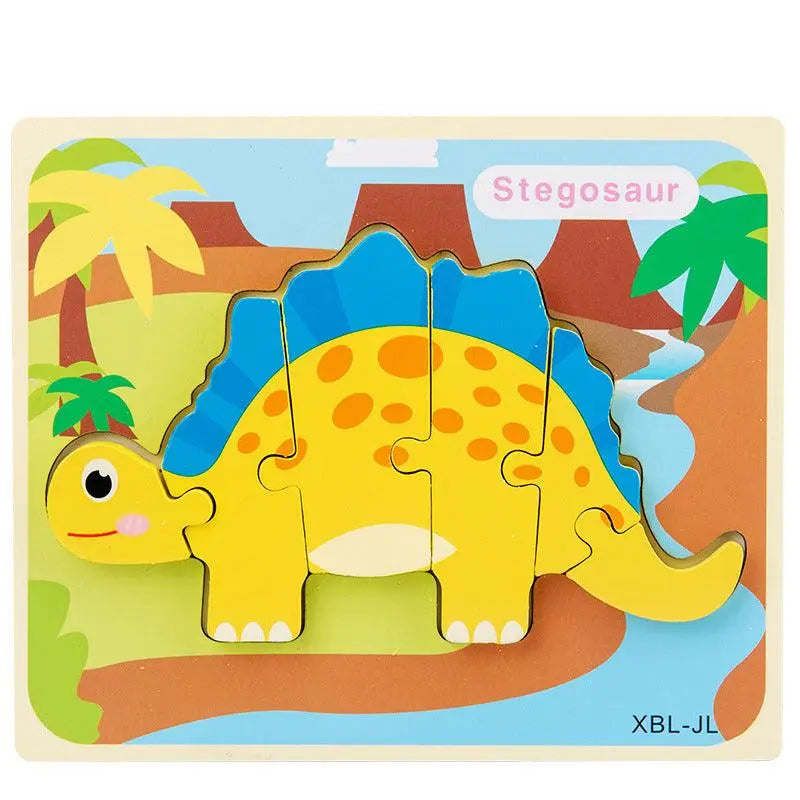 Wooden 3D Montessori Jigsaw Puzzle - Daileylife