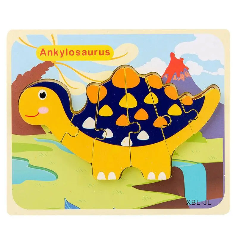 Wooden 3D Montessori Jigsaw Puzzle - Daileylife