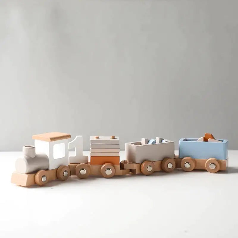 Wooden Train Set - Daileylife