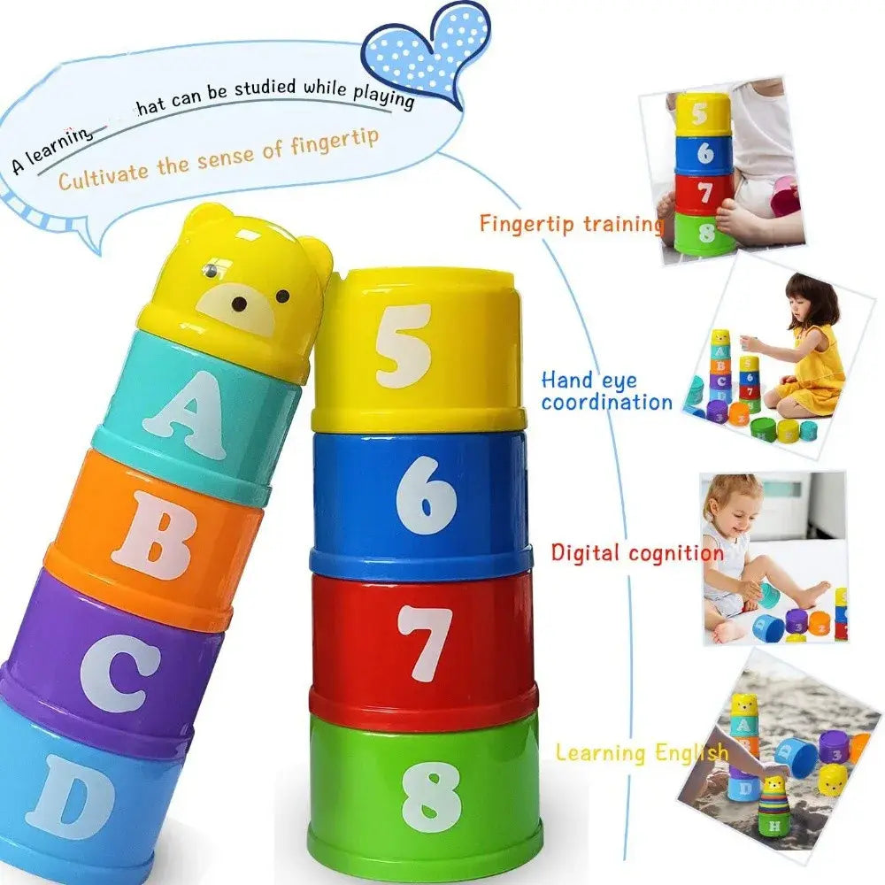 Games Tool Cup Stacking Educational Toys - Daileylife