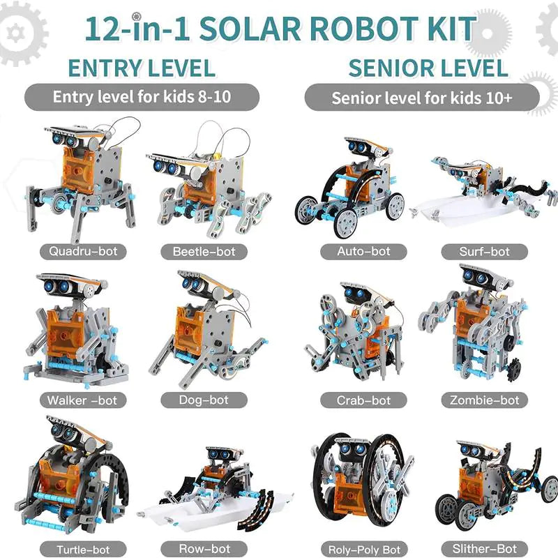 Solar Robot Kit Toys - Daileylife