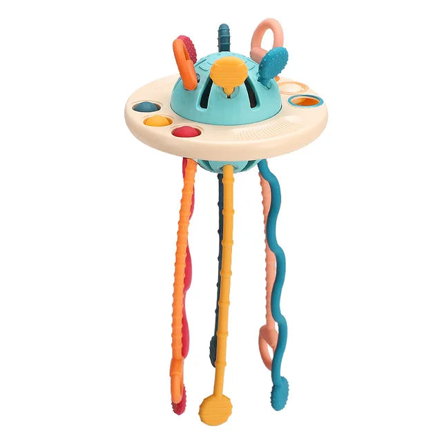 Montessori Pull String Sensory Teething Toys for Babies - Daileylife