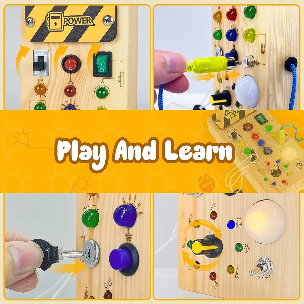 Busy Board Sensory Toy - Daileylife