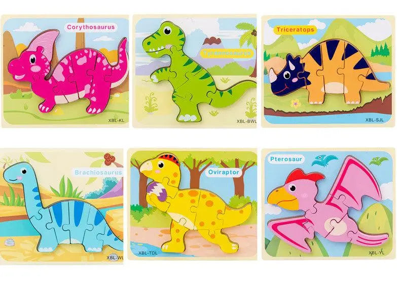 Wooden 3D Montessori Jigsaw Puzzle - Daileylife