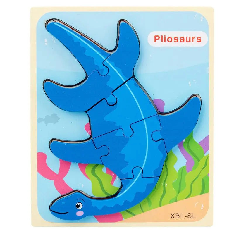 Wooden 3D Montessori Jigsaw Puzzle - Daileylife