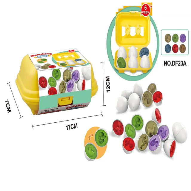 Baby Educational Smart Eggs Toy - Daileylife