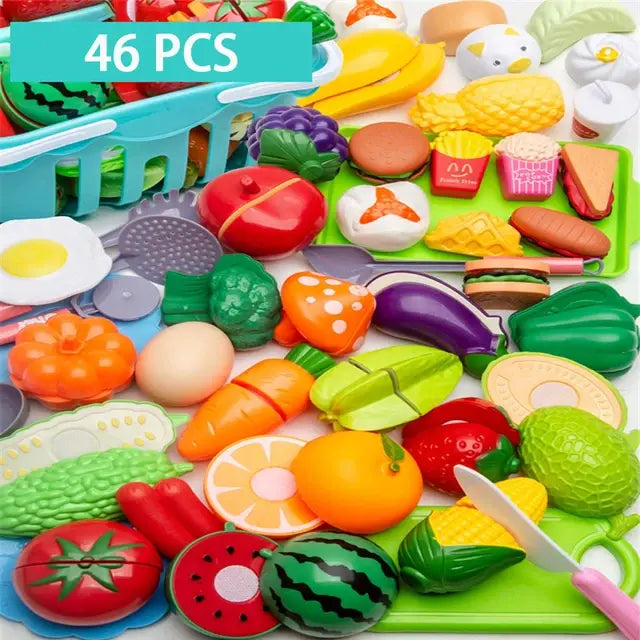 Kitchen Toy Fruit and Vegetable - Daileylife