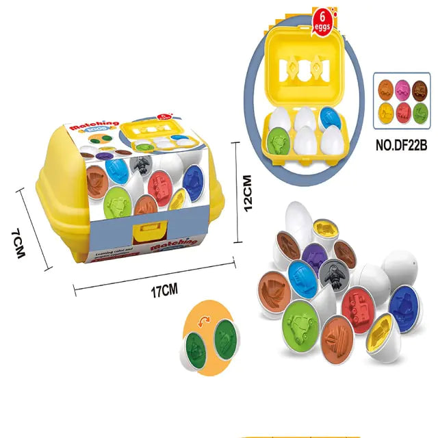 Baby Educational Smart Eggs Toy - Daileylife