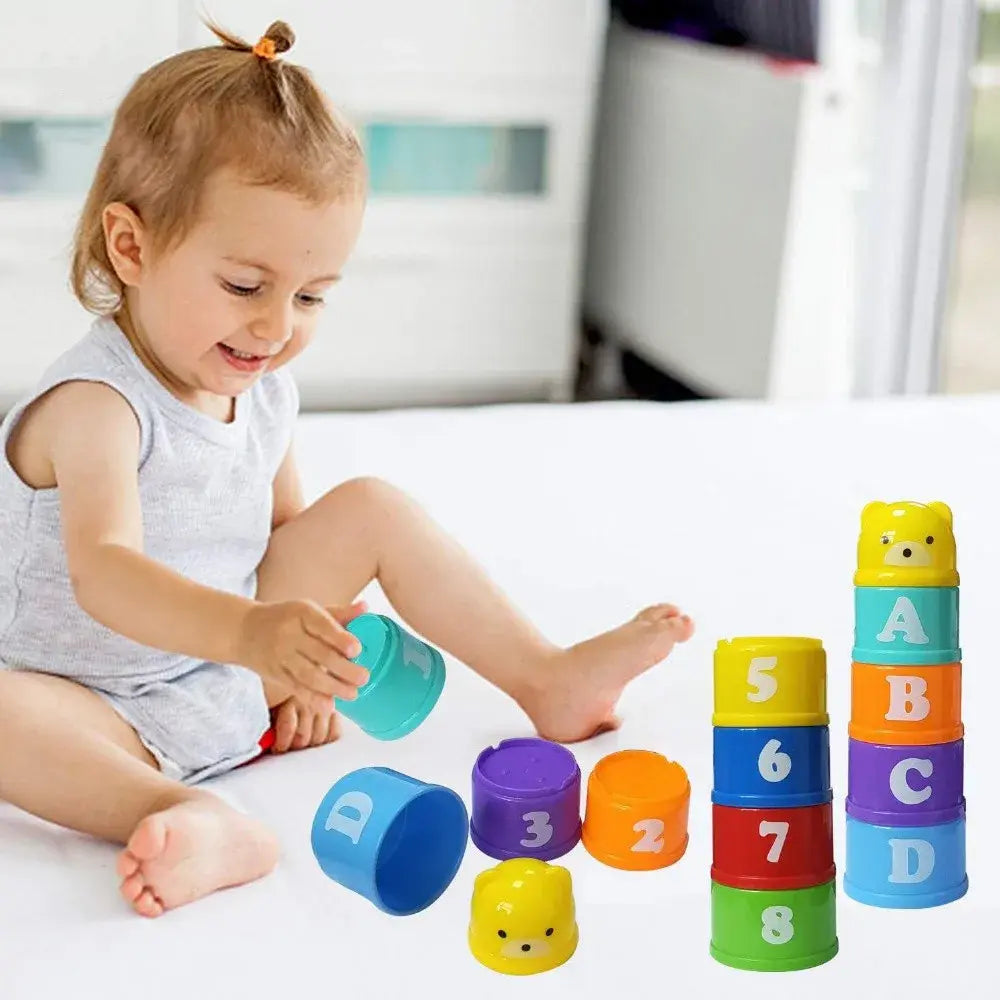 Games Tool Cup Stacking Educational Toys - Daileylife