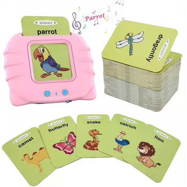 Language Game Talking Flash Cards Toy - Daileylife