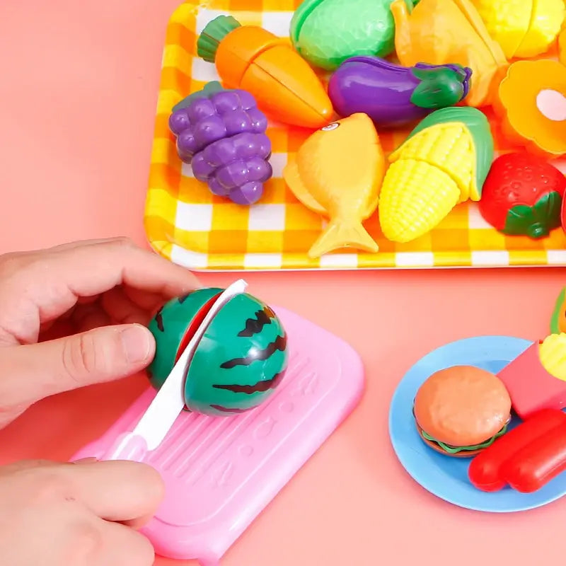 Kitchen Toy Fruit and Vegetable - Daileylife