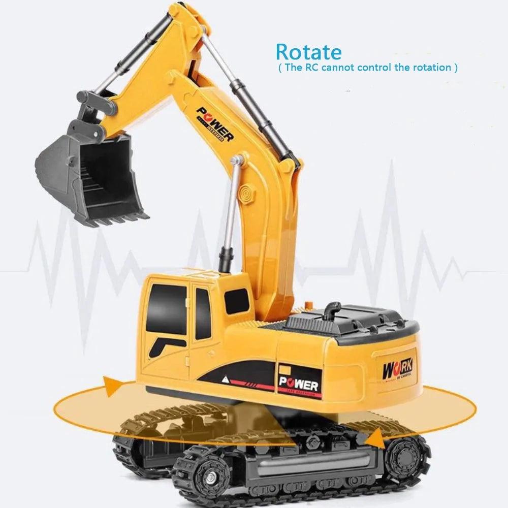 RC Excavator Toy Car - Daileylife