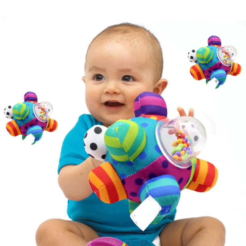 Baby Rattles Developmental Bumpy Ball Toy - Daileylife