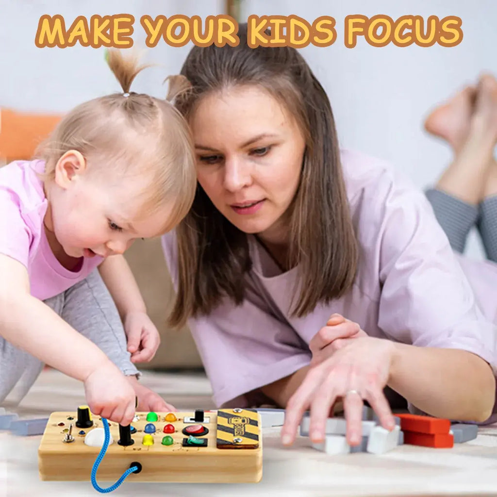 Busy Board Sensory Toy - Daileylife