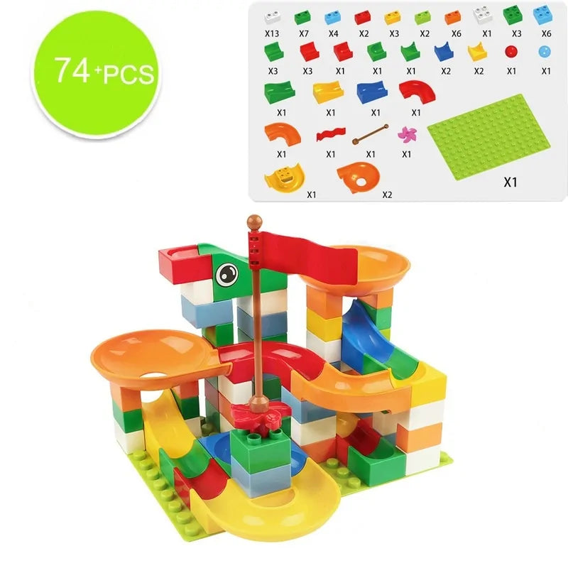 Marble Race Run Block Toys - Daileylife