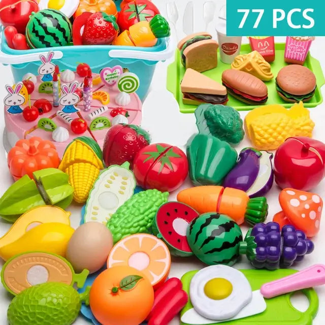 Kitchen Toy Fruit and Vegetable - Daileylife