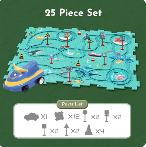 Kids Car Track Set - Daileylife