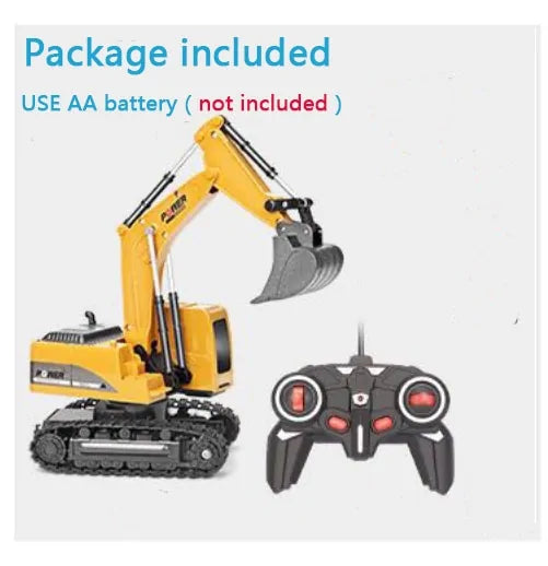 RC Excavator Toy Car - Daileylife