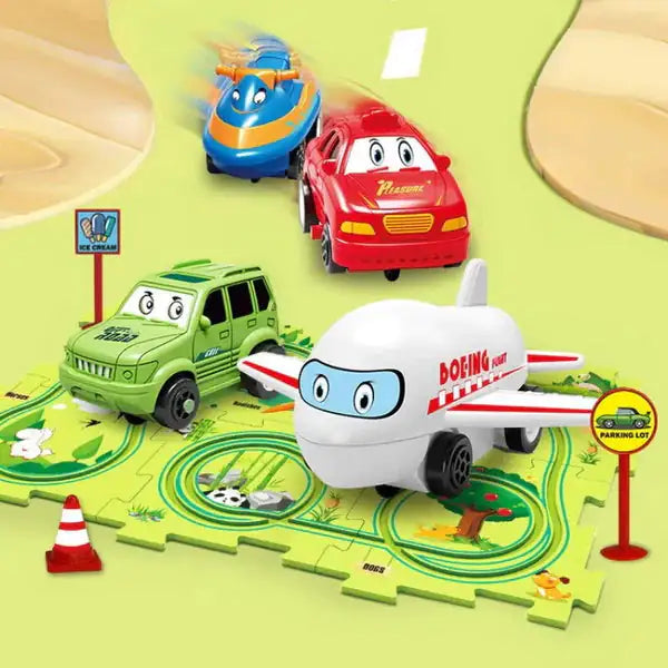 Kids Car Track Set - Daileylife