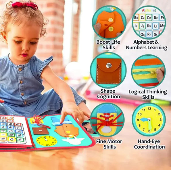 Toddler Sensory Board - Daileylife