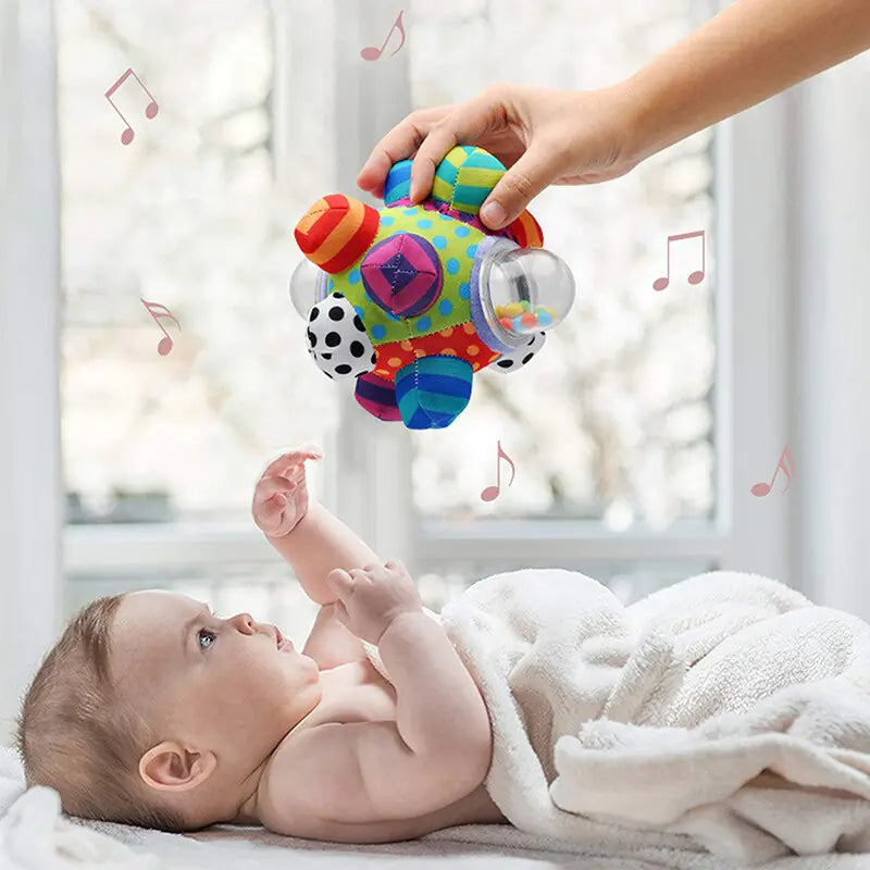 Baby Rattles Developmental Bumpy Ball Toy - Daileylife