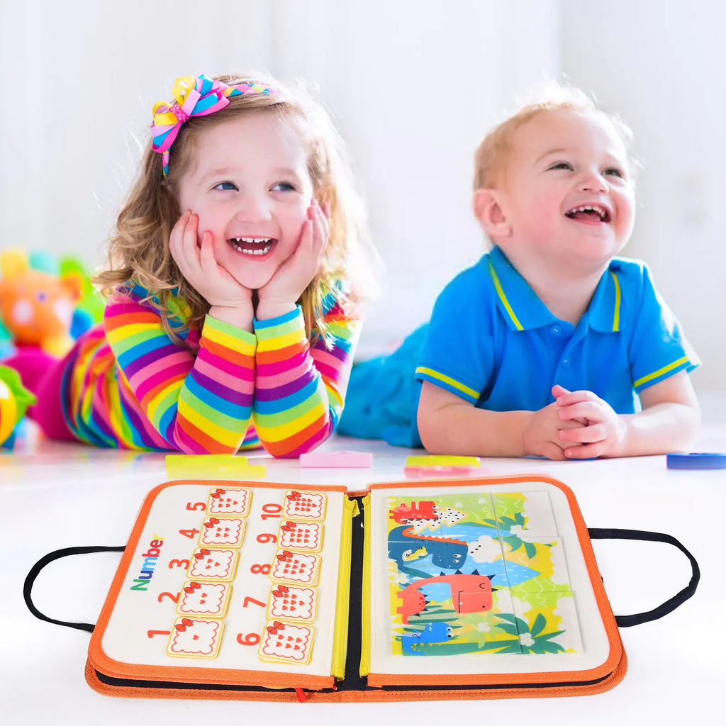 Toddler's Montessori Educational Busy Board - Daileylife