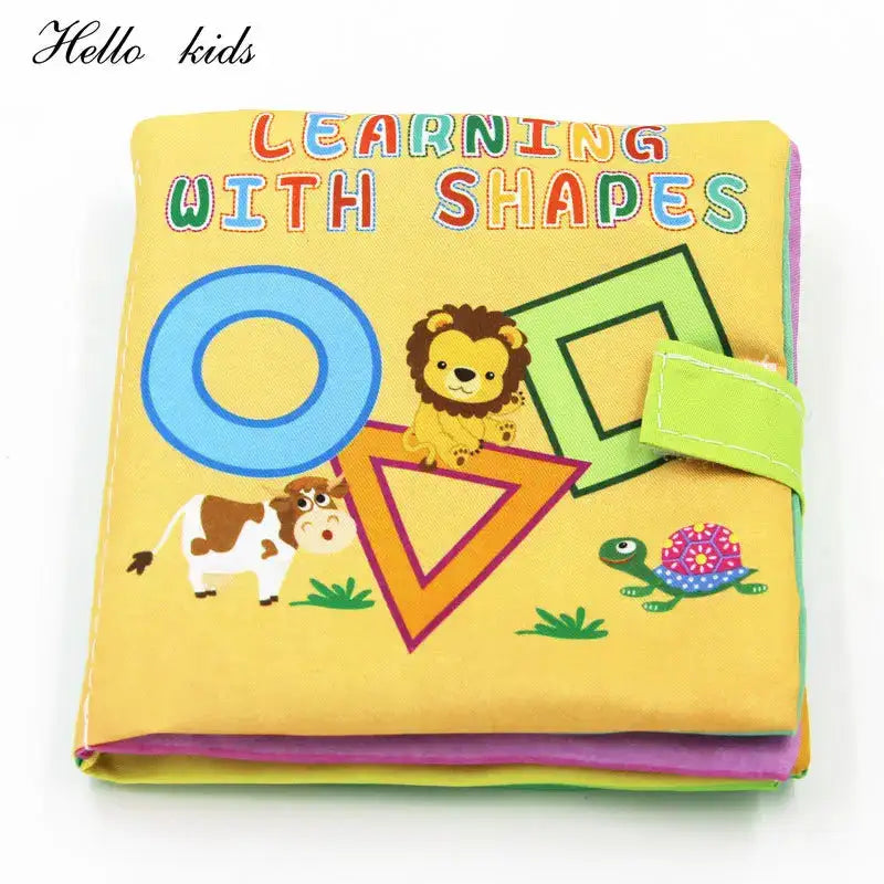 3D Soft Baby Books Activity Quiet Cloth Book - Daileylife