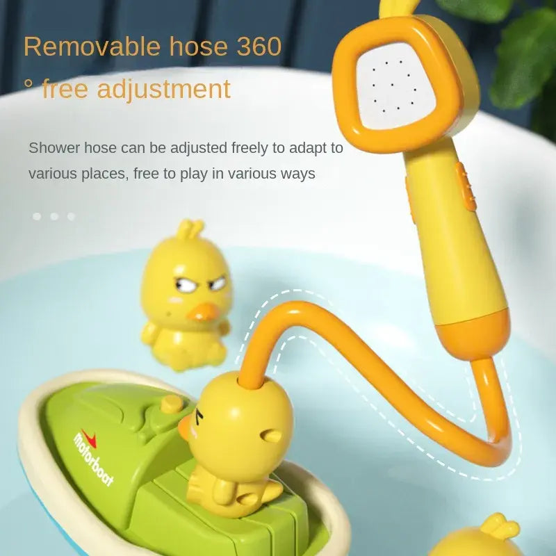 Electric Duck Spray Baby Bath Toy Set - Daileylife