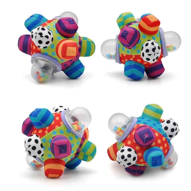 Baby Rattles Developmental Bumpy Ball Toy - Daileylife