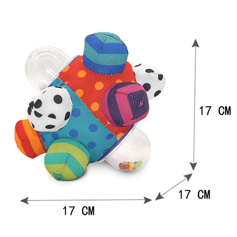 Baby Rattles Developmental Bumpy Ball Toy - Daileylife