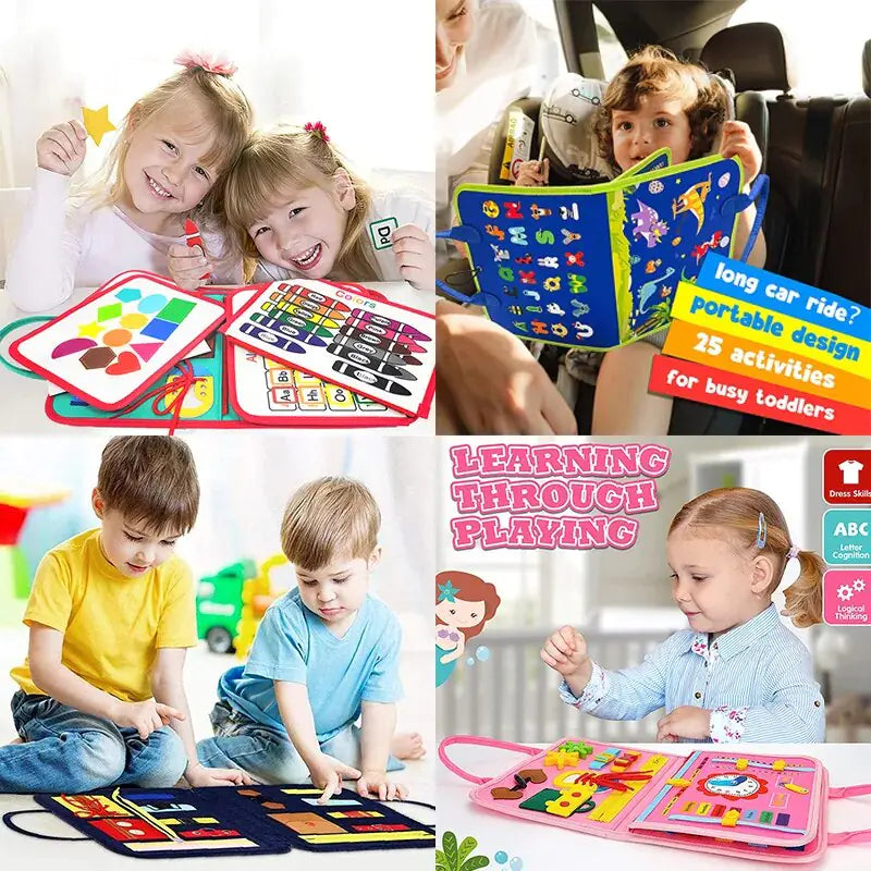 Toddler Sensory Board - Daileylife