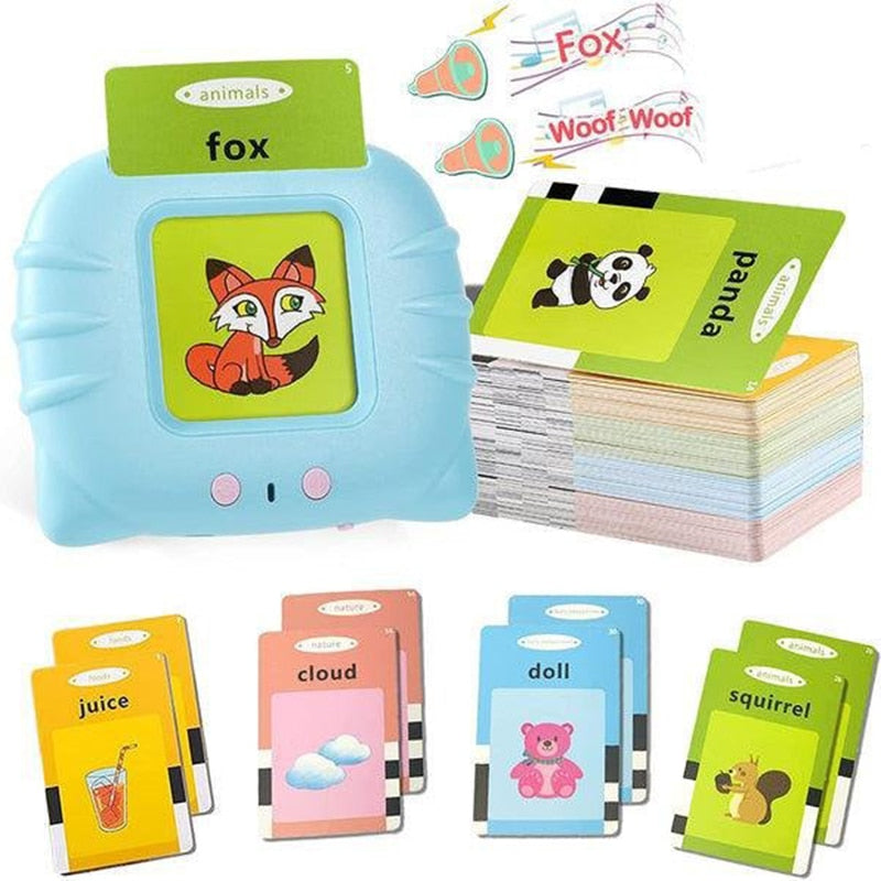 Language Game Talking Flash Cards Toy - Daileylife