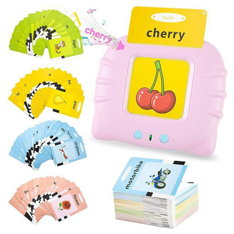 Language Game Talking Flash Cards Toy - Daileylife