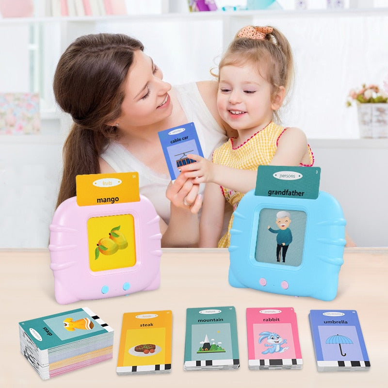 Language Game Talking Flash Cards Toy - Daileylife