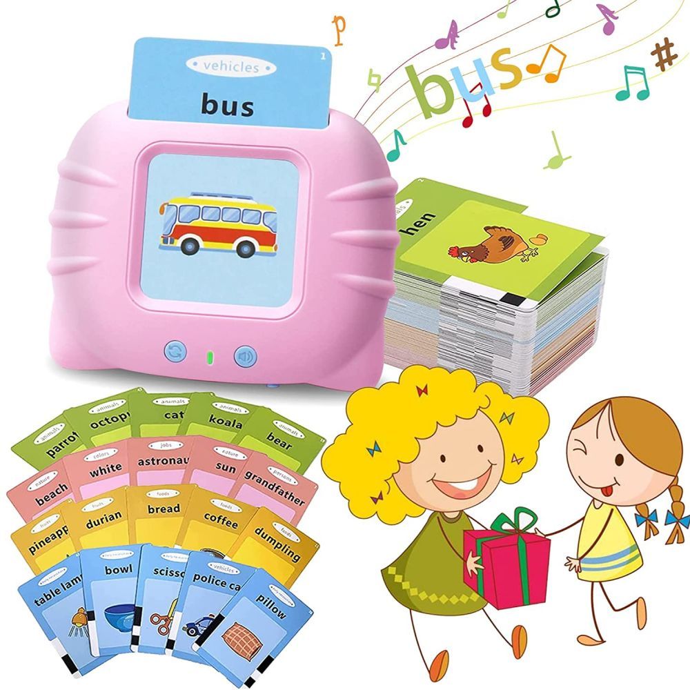 Language Game Talking Flash Cards Toy - Daileylife